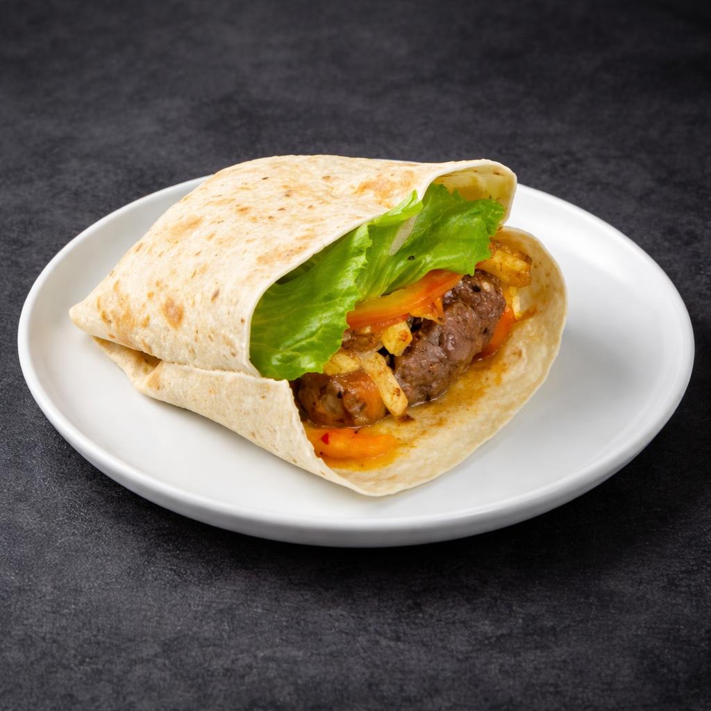 Beef Burger Rotti