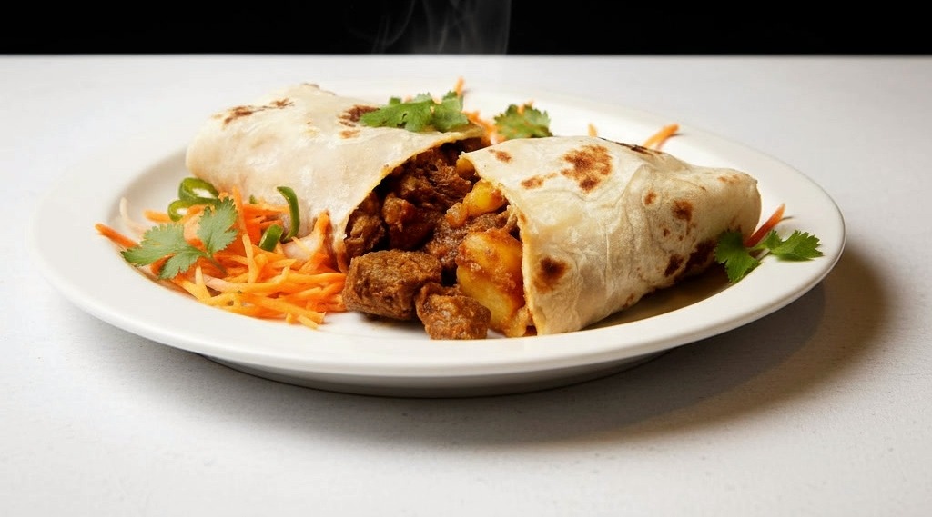 Masala Steak Rotti